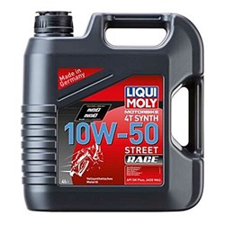LIQUI MOLY 10W-50 SYNTH STREET RACE 4L 1686 (4 TO A BOX)