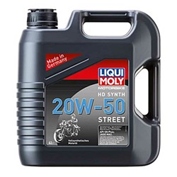 LIQUI MOLY 20W-50 SYNTH H.D. STREET 4L 3817 (4 TO A BOX) [SPC01]