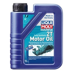 LIQUI MOLY MARINE 2T FULL SYNTH 1L 25021 (6 TO A BOX)  [ONC01] # [SPC01]