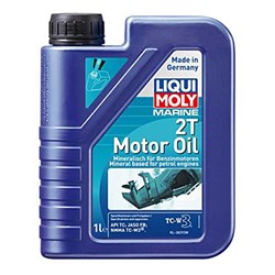 LIQUI MOLY MARINE 2T OIL 1L 25019 (6 TO A BOX)  [ONC01] # [SPC01]