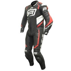 RJAYS STEALTH III 1PC SUIT BLK/FL RED/WHT (48)  [ONC01] #
