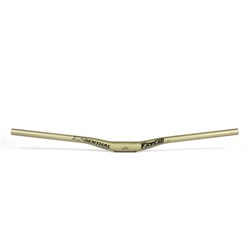 RENTHAL H/BAR MTB - V3 FATBAR LITE 35 (35mm x 760mm WIDE x 20mm RISE) GOLD (WAS M16501AG)