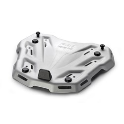 GIVI MONOKEY TOPCASE MOUNTING PLATE ALUMINIUM SILVER - FOR USE WITH SR/FZ KITS