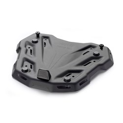 GIVI MONOKEY TOPCASE MOUNTING PLATE ALUMINIUM BLACK - FOR USE WITH SR/FZ KITS