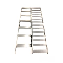 MOTO-CRED 2.2M LADDER RAMP FOLDABLE WITH 6 STEPS
