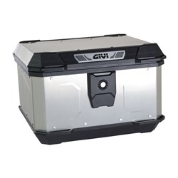 GIVI MATTERHORN MONOLOCK TOPCASE 39L ALLOY SILVER - INCLUDES UNIVERSAL PLATE
