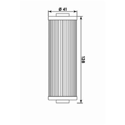 MIW OIL FILTER B9005 (HF161 / KN161) BMW  [ONC01] #