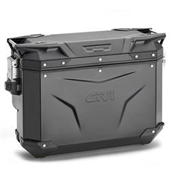 GIVI TREKKER OUTBACK EVO 33L ALLOY BLACK PANNIER RIGHT (SINGLE) CAM  [ONC01] #