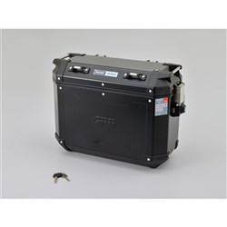 GIVI TREKKER OUTBACK 37L PANNIER ALLOY BLACK LEFT (SINGLE) CAM  [ONC01] #