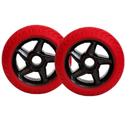 OGIO REPL. WHEEL SET RIG/RIG PRO BLK/RED (12)