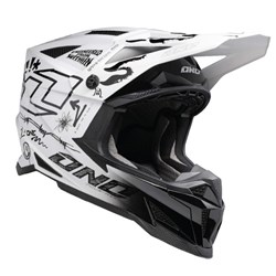 ONE INDUSTRIES X-297 HELM TATTED - WHITE (2XL)