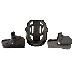 ONE INDUSTRIES X-297 HELMET-S/P LINER + CP KIT BLACK (XS)