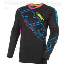ONE INDUSTRIES X-297 JSY CROSS BLACK NEON (2XL)