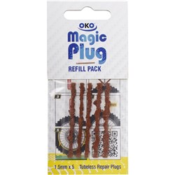 OKO MAGIC PLUG 5 X 1.5MM REPAIR PLUGS REFILL PACK [ONC01] #