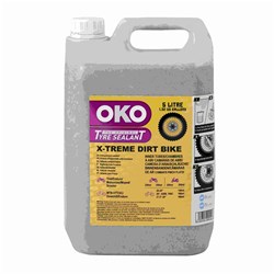 OKO X-TREME DIRT BIKE TYRE SEALANT - 5L (w/injector) (4 TO A BOX) [ONC01] #