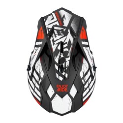 ONEAL 24 2SRS S/P-HELM PEAK GLITCH V.23 BLK/WHT YOUTH #