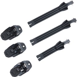 ONEAL RIDER PRO BOOT-S/P BUCKLE + STRAP KIT BLK (6PCS) (36-38) #
