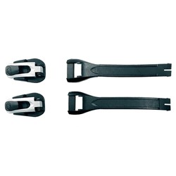 ONEAL SIERRA WP PRO / RMX BOOT-S/P BUCKLE + STRAP KIT BLK (2 OF EACH, short straps only)