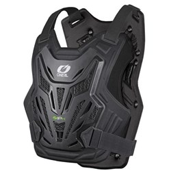 ONEAL SPLIT CHEST PROTECTOR LITE BLK ADULT (SM/MD)