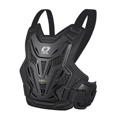 ONEAL SPLIT CHEST PROTECTOR LITE BLK YOUTH