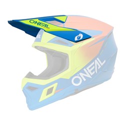 ONEAL 26 3SRS YOUTH HELMET - S/P PEAK SOLID - BLU/N-YEL