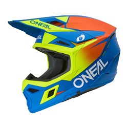 ONEAL 26 3SRS YOUTH HELMET SOLID - BLU/N-YEL (XL)