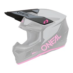 ONEAL 26 3SRS HELMET - S/P PEAK SOLID - PINK/GREY/BLACK