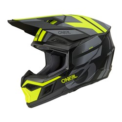 ONEAL 26 3SRS HELMET RIDE - BLK/GRY/N-YEL (XS)