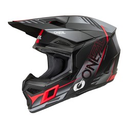 ONEAL 26 3SRS HELMET HAZE - BLK/GRY/RED (LG)