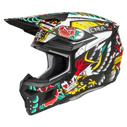 ONEAL 26 3SRS YOUTH HELM INKED - MATTE MULTI (LG)