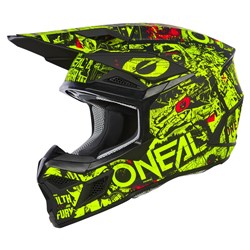ONEAL 26 3SRS YOUTH HELM ATTACK - BLK/N-YEL (MD)