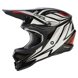 ONEAL 3SRS HELM VERTICAL - BLK/WHT (XS)  [ONC01] #