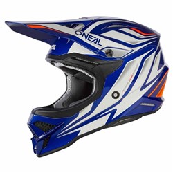 ONEAL 3SRS HELM VERTICAL - BLU/WHT (XS)  [ONC01] #