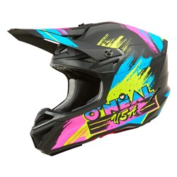 ONEAL 26 5SRS HELMET RESEDA - BLK/N-YEL (XL)