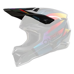 ONEAL 26 1SRS HELMET - S/P PEAK RC - BLK/MULTI