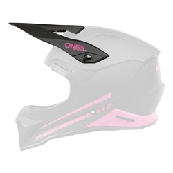 ONEAL 26 1SRS S/P-HELM PEAK SOLID - MATTE BLK/PNK