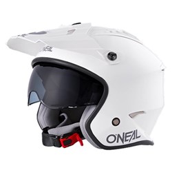 ONEAL 26 VOLT HELM SOLID - WHT (2XL)