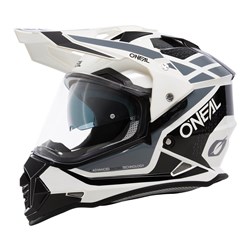 ONEAL 26 SIERRA HELM R - GLOSS WHT/BLK/GRY (LG)