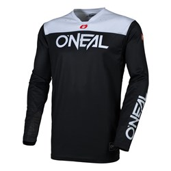ONEAL 26 HARDWEAR JSY ELITE BLK/WHT (LG)