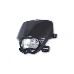 UFO MOTOCROSS CRUISER HEADLIGHT BLK