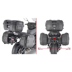 GIVI PANNIER FRAMES - YAMAHA TRACER7/TRACER 7 GT 20-24 (MONOKEY)