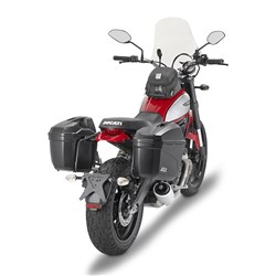 GIVI PANNIER FRAMES - DUCATI SCRAMBLER 400 16-19/SCRAMBLER ICON 800 15-19 (MONOKEY)  [ONC01] #