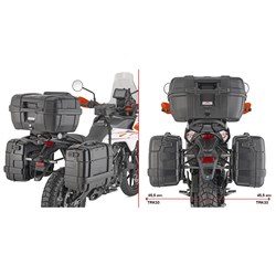 GIVI ONE-FIT PANNIER FRAMES - KTM390 ADVENTYRE X  / 390 ADVENTURE R 25-26 (MONOKEY)