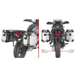GIVI ONE-FIT PANNIER FRAMES OUTBACK- MOTO GUZZI STELVIO 1000 24- (CAM)