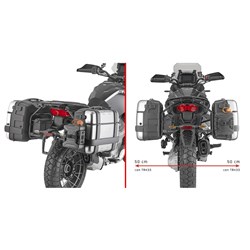 GIVI ONE-FIT PANNIER FRAMES - MOTO GUZZI STELVIO 1000 24- (MONOKEY)
