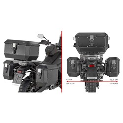 GIVI ONE-FIT PANNIER FRAMES - CF MOTO 800MT-X 25-  (MONOKEY)
