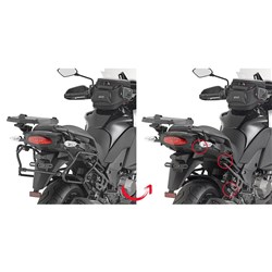GIVI RAPID RELEASE PANNIER FRAMES - KAWASAKI VERSYS 1000 15-16  (V35/V37) #