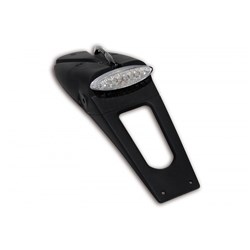 UFO LICENSE PLT HOLDER W/LED LIGHT KAWASAKI BLK