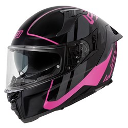 RJAYS DOMINATOR III HELM SPRINT BLK/PNK (MD)