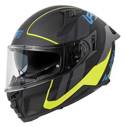 RJAYS DOMINATOR III HELM SPRINT MATTE BLU/YLW (2XL)